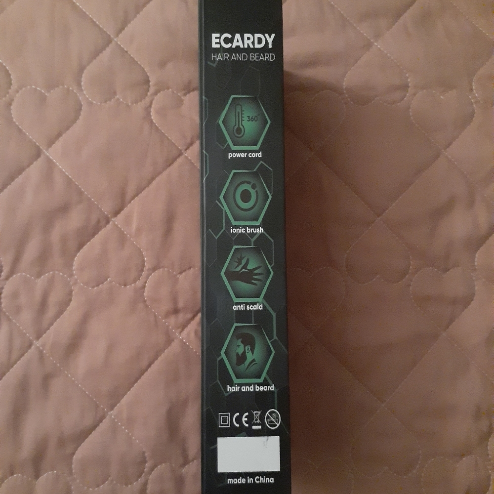 ✂️3/$15 🎉HP🎉 ECARDY Men's Hair & Beard Straightener - Picture 2 of 8